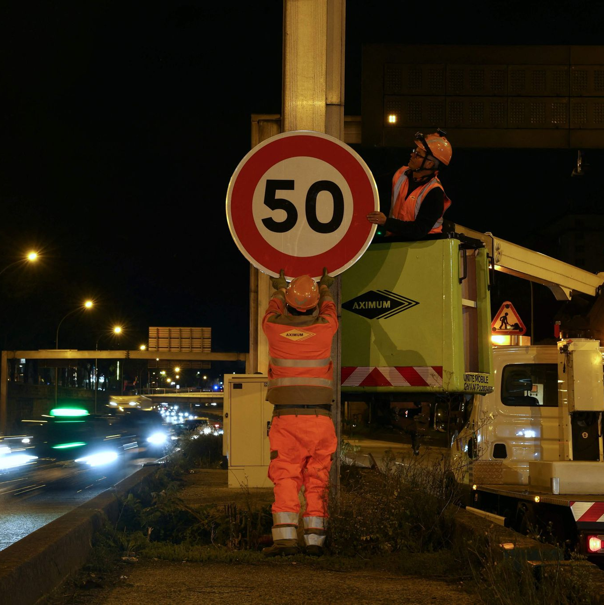 In Paris gilt nun häufiger Tempo 50. - Foto: Thomas Samson/AFP/dpa