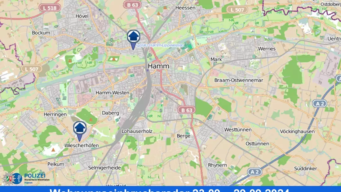 POL-HAM: Wohnungseinbruchsradar Hamm für die Woche vom 23. September bis 29. September - Bild: presseportal.de