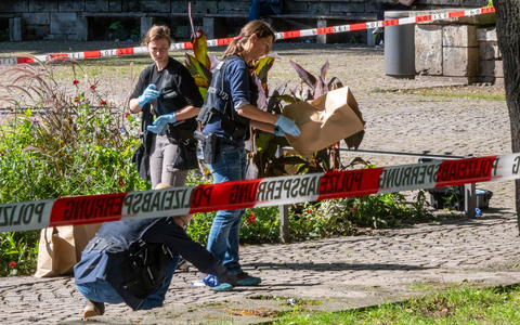 Der Hauptverdächtige nach der Tötung eines Mannes im Alten Botanischen Garten ist gefasst. - Foto: Peter Kneffel/dpa