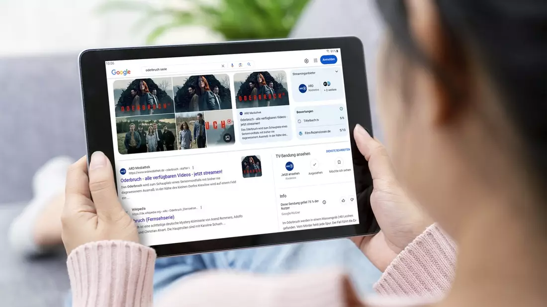 Bessere Suchergebnisse für Inhalte der ARD Mediathek / Mehr ARD-Empfehlungen für Nachrichten, Dokus und Serien bei Google - Bild: presseportal.de