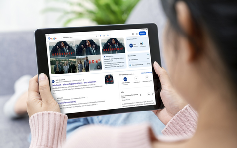 Bessere Suchergebnisse für Inhalte der ARD Mediathek / Mehr ARD-Empfehlungen für Nachrichten, Dokus und Serien bei Google - Foto: presseportal.de