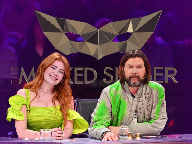 Palina Rojinski Rea Garvey The Masked Singer - Foto: Joyn/Willi Weber, presseportal.de