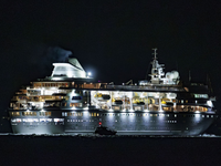 Kabinen der Villa Vie Odyssey wurden auch zum Kauf angeboten. - Foto: Liam Mcburney/PA Wire/dpa