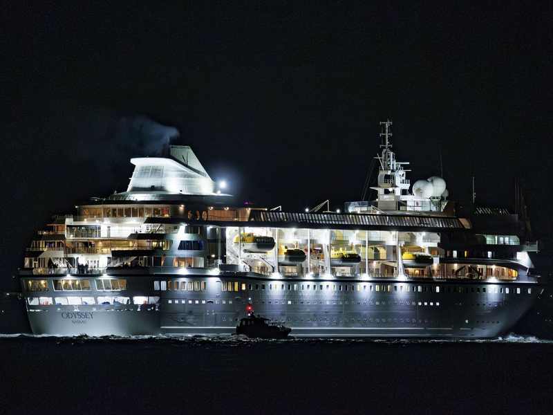 Kabinen der Villa Vie Odyssey wurden auch zum Kauf angeboten. - Foto: Liam Mcburney/PA Wire/dpa