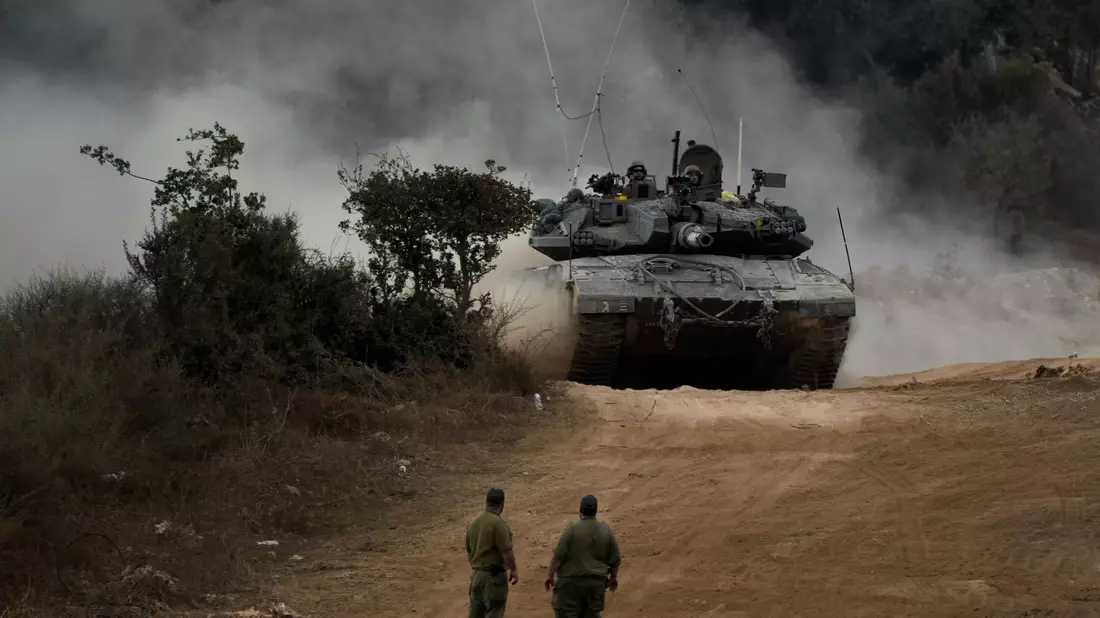 Israels Militär ist in den Libanon vorgedrungen (Archivbild). - Bild: Baz Ratner/AP/dpa