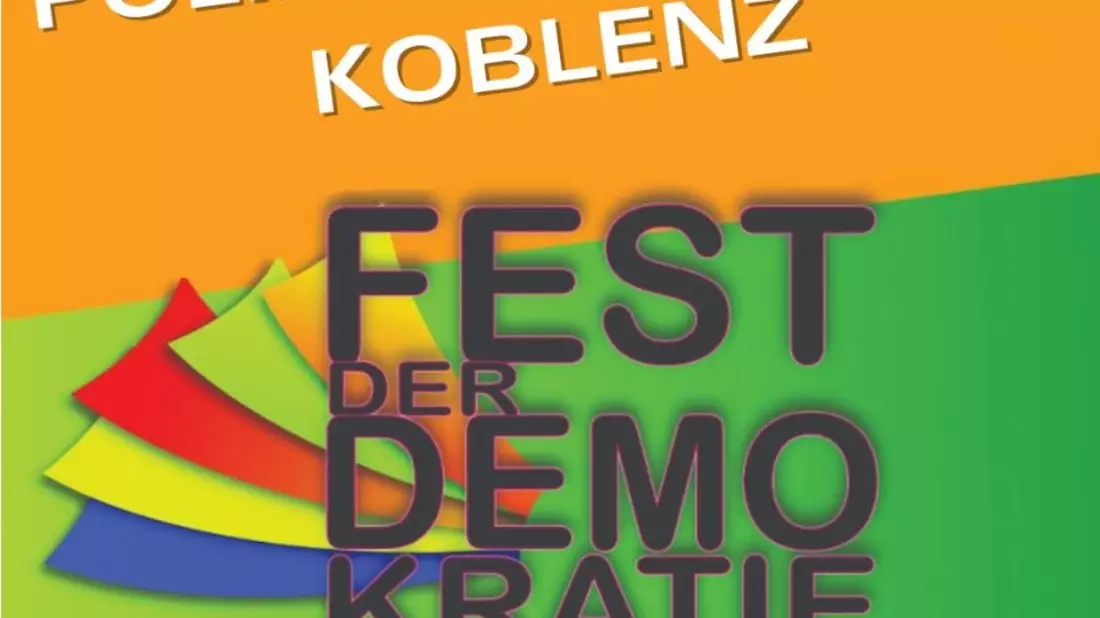 POL-PPKO: Koblenz feiert die Demokratie - feiern Sie mit uns! - Bild: presseportal.de