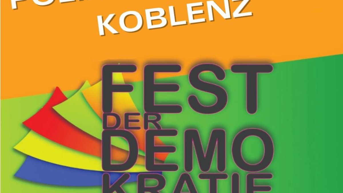 POL-PPKO: Koblenz feiert die Demokratie - feiern Sie mit uns! - Foto: presseportal.de