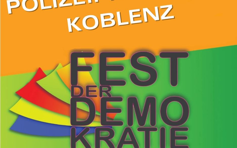 POL-PPKO: Koblenz feiert die Demokratie - feiern Sie mit uns! - Foto: presseportal.de