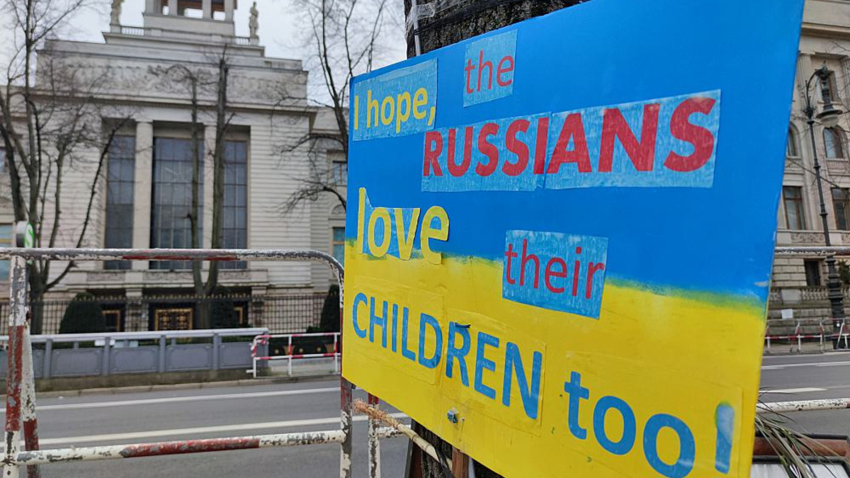 Protest vor der russischen Botschaft (Archiv) - Foto: über dts Nachrichtenagentur