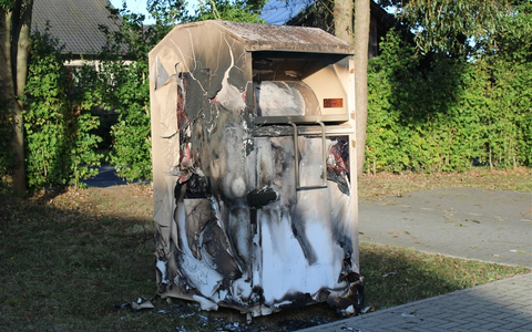 POL-MI: Altkleider-Container angezündet: Polizei sucht Zeugen - Foto: presseportal.de
