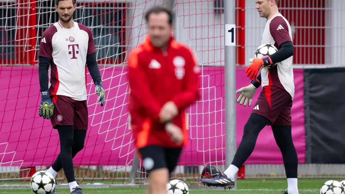 Harry Kane ist nach seiner Blessur beim Abschlusstraining dabei. - Bild: Sven Hoppe/dpa