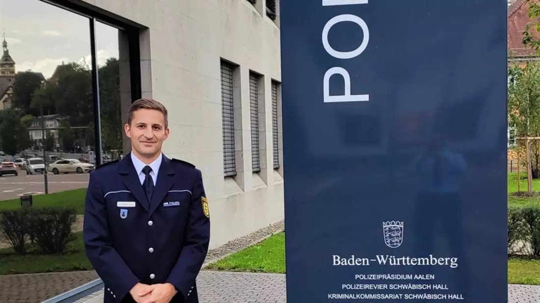 POL-AA: Polizeirat Tobias Ostermann wird neuer Leiter des Polizeireviers Schwäbisch Hall - Bild: presseportal.de