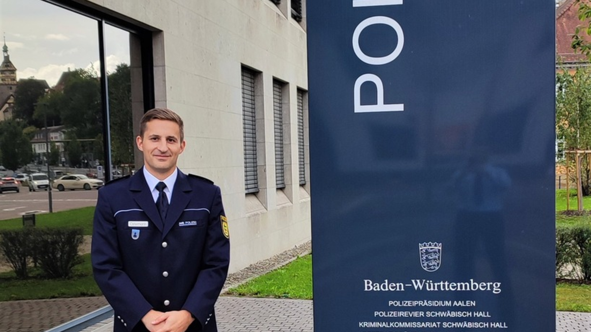 POL-AA: Polizeirat Tobias Ostermann wird neuer Leiter des Polizeireviers Schwäbisch Hall - Foto: presseportal.de