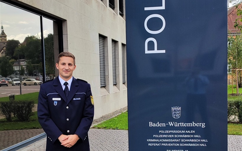 POL-AA: Polizeirat Tobias Ostermann wird neuer Leiter des Polizeireviers Schwäbisch Hall - Foto: presseportal.de POL-AA: Polizeirat Tobias Ostermann wird neuer Leiter des Polizeireviers Schwäbisch Hall - Foto: presseportal.de
