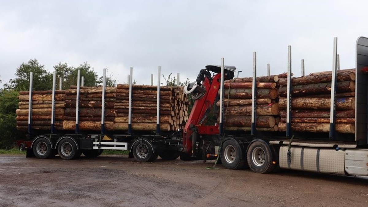 POL-PPTR: Holztransporte mit deutlicher Überladung in der Eifel unterwegs - Foto: presseportal.de