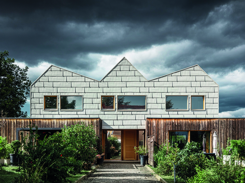 Holz und Aluminium im Doppel - Foto: PREFA/Croce & Wir über pressetext.de