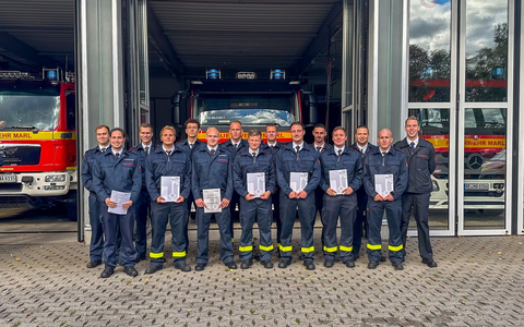 FW-Dorsten: Neue Brandmeister für Dorsten - Foto: presseportal.de