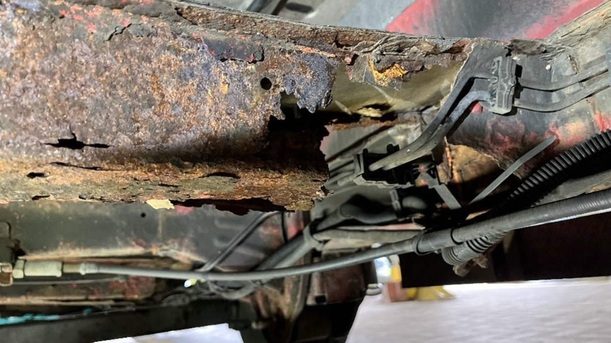 POL-MK: Polizisten legen Rostlaube still - Foto: presseportal.de