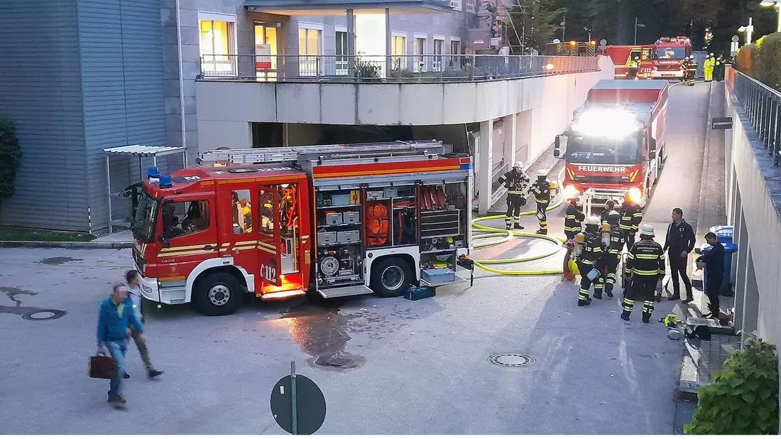 FW-M: Wäschetrockner brennt in Klinik (Pasing) - Bild: presseportal.de