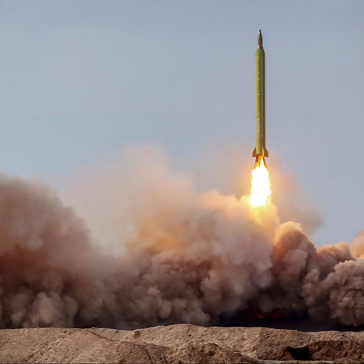 Die Zahl und Orte der iranischen Raketensilos unterliegen strenger Geheimhaltung. (Archivbild) - Foto: ---/Iranian Revolutionary Guard/Sepahnews/AP/dpa