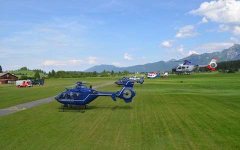BPOLD 11: Pilotenlehrgang in Südbayern zur Durchführung einer fliegerisch-taktischen Übung - Foto: presseportal.de BPOLD 11: Pilotenlehrgang in Südbayern zur Durchführung einer fliegerisch-taktischen Übung - Foto: presseportal.de