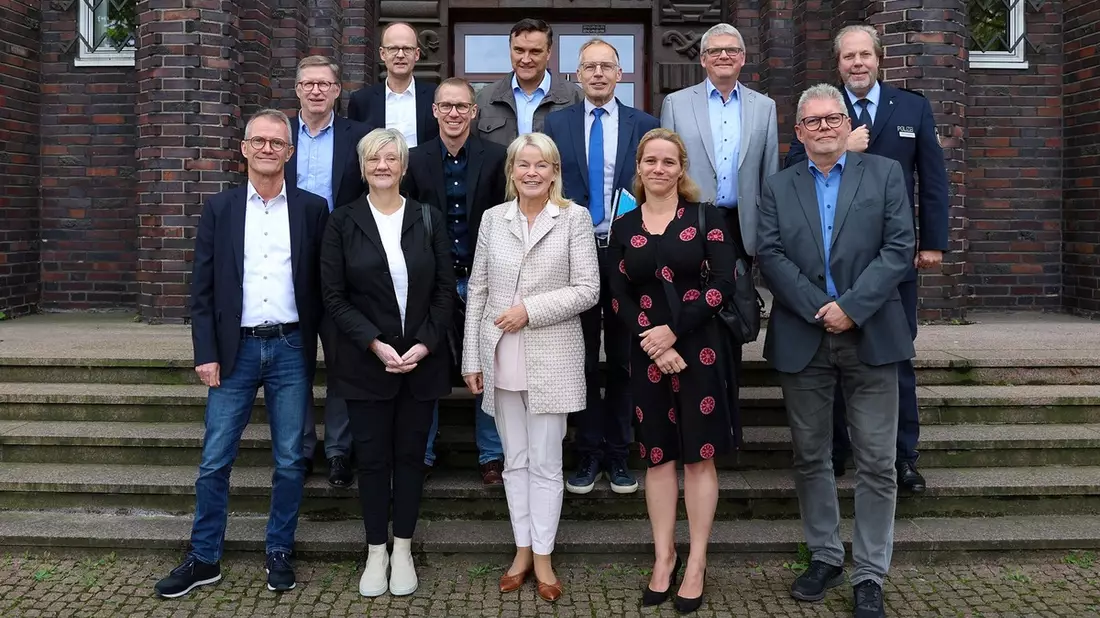 POL-RE: Kreis Recklinghausen/Bottrop: Polizeipräsidentin Friederike Zurhausen begrüßt die Leitungen der Land- und Amtsgerichte unserer Region im Polizeipräsidium Recklinghausen - Bild: presseportal.de
