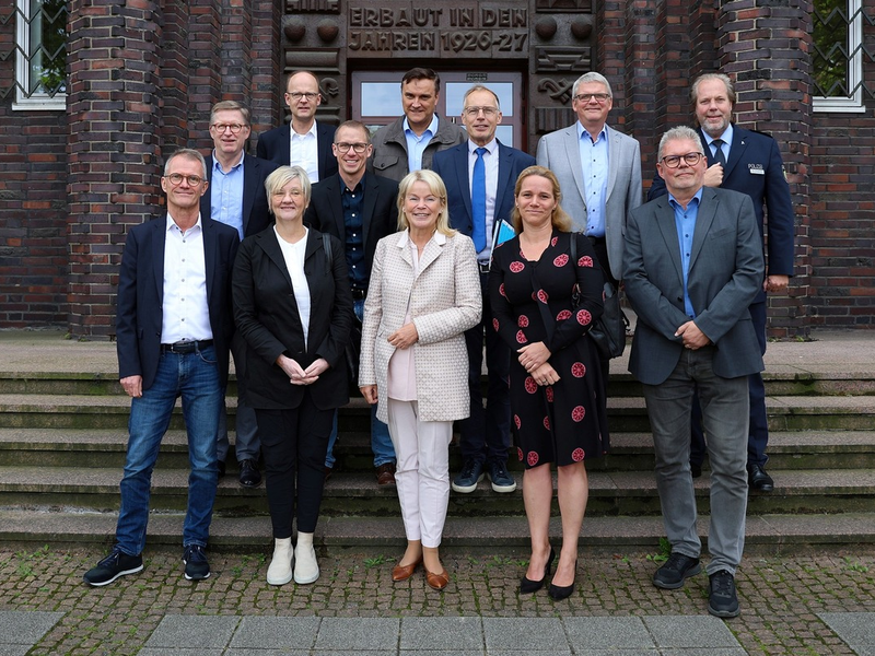 POL-RE: Kreis Recklinghausen/Bottrop: Polizeipräsidentin Friederike Zurhausen begrüßt die Leitungen der Land- und Amtsgerichte unserer Region im Polizeipräsidium Recklinghausen - Foto: presseportal.de