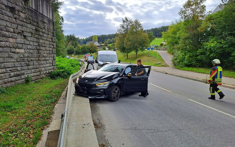 FW Stockach: Verkehrsunfall ausgelöster E-Call - Foto: presseportal.de