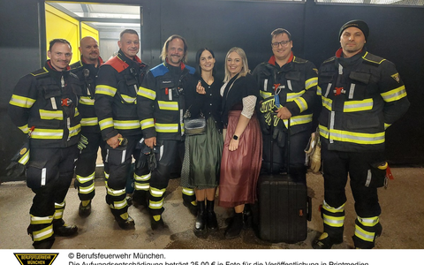 FW-M: Ehering und Abend gerettet (Oktoberfest) - Foto: presseportal.de