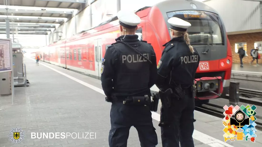 Bundespolizeidirektion München: Diebstahl im RE / Tatverdächtiger festgenommen - Bild: presseportal.de