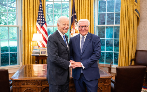 Höchste Ehren fĂŒr Biden bei Deutschlandbesuch. (Archivbild) - Foto: Guido Bergmann/Bundesregierung/dpa Höchste Ehren fĂŒr Biden bei Deutschlandbesuch. (Archivbild) - Foto: Guido Bergmann/Bundesregierung/dpa