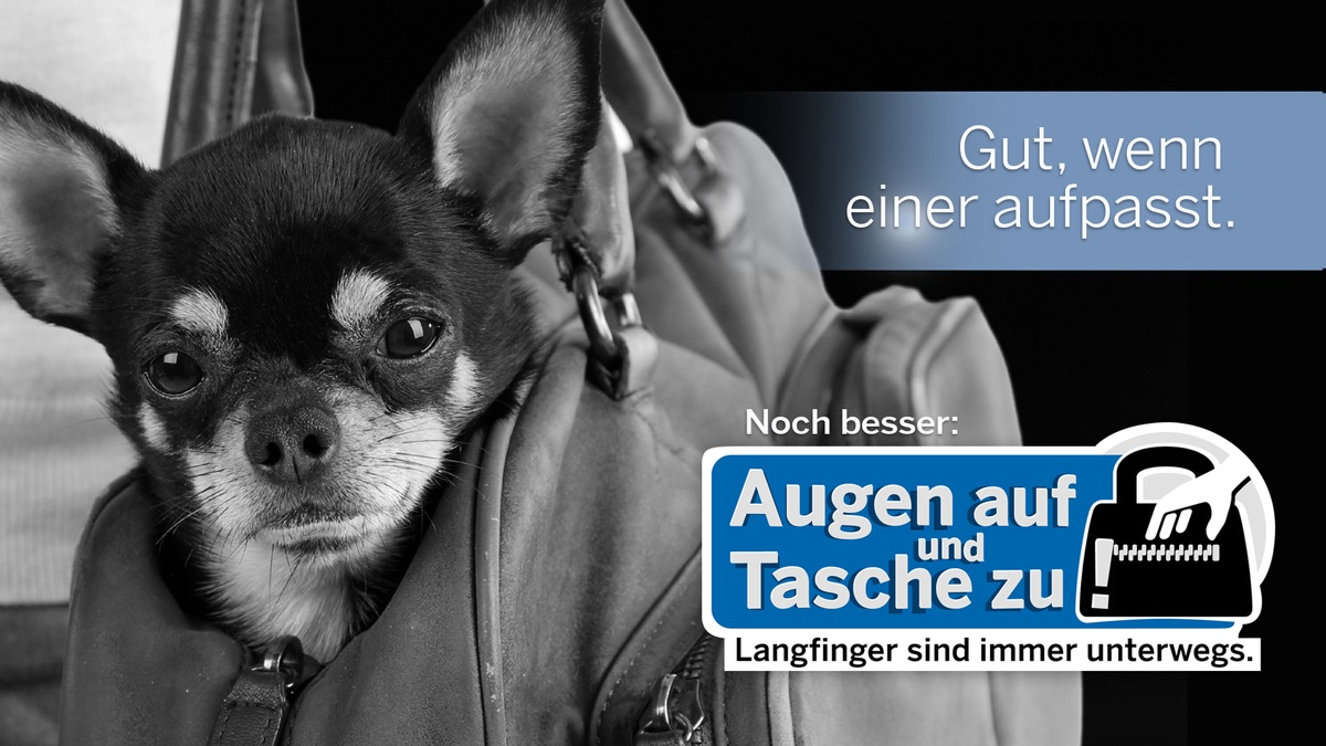 POL-EU: Augen auf und Tasche zu! Langfinger sind immer unterwegs - Polizei Euskirchen informiert zur Prävention von Taschendiebstählen - Foto: presseportal.de