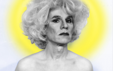 Andy Warhol als Tante Warhol - Foto: @amb