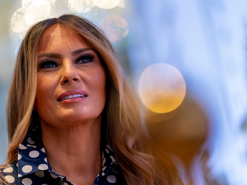 Melania Trump tritt im Wahlkampf von Donald Trump nur selten in Erscheinung. - Foto: Andrew Harnik/AP/dpa