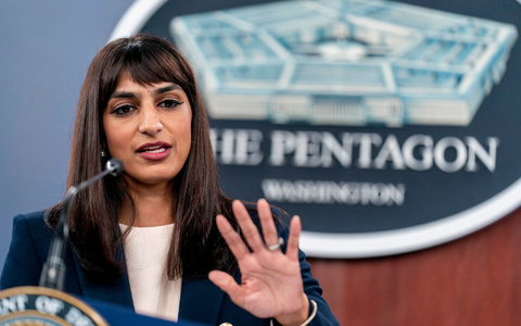 Pentagon-Sprecherin Singh: Nicht hilfreich, öffentlich über Details zu sprechen. (Archivbild) - Foto: Andrew Harnik/AP/dpa