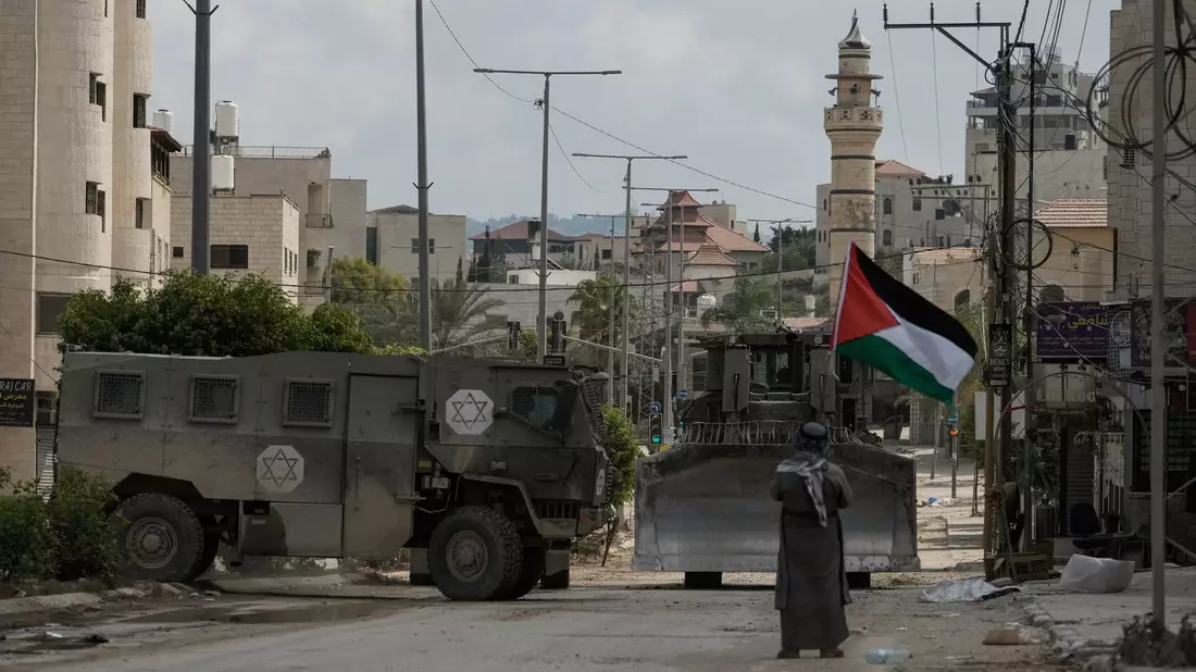 Das israelische Militär macht häufiger Razzien in Tulkarm. - Bild: Majdi Mohammed/AP