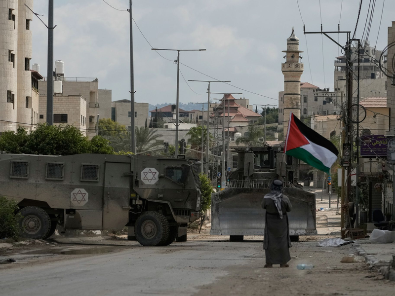 Das israelische Militär macht häufiger Razzien in Tulkarm. - Foto: Majdi Mohammed/AP