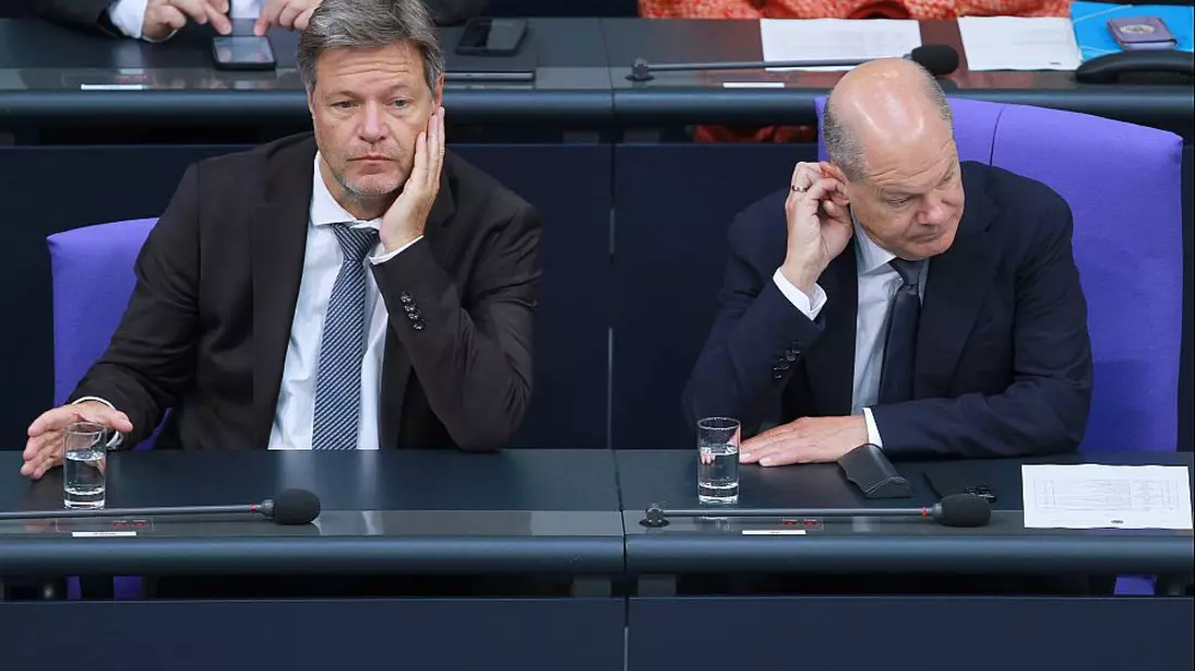 Robert Habeck und Olaf Scholz (Archiv) - Bild: über dts Nachrichtenagentur