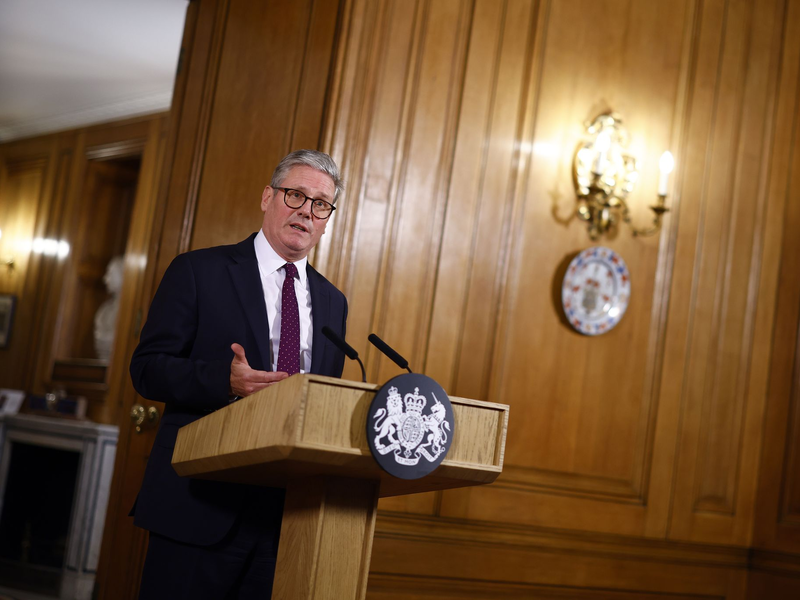 Die Regierung von Premier Starmer will Tausende Jobs mit den Investitionen schaffen. (Archivbild) - Foto: Benjamin Cremel/PA Wire/dpa