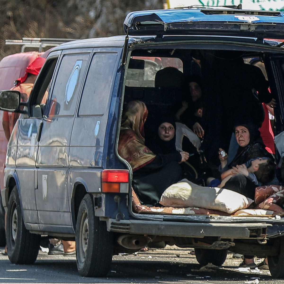 Libanesinnen auf der Flucht. (Archivbild) - Foto: Marwan Naamani/dpa