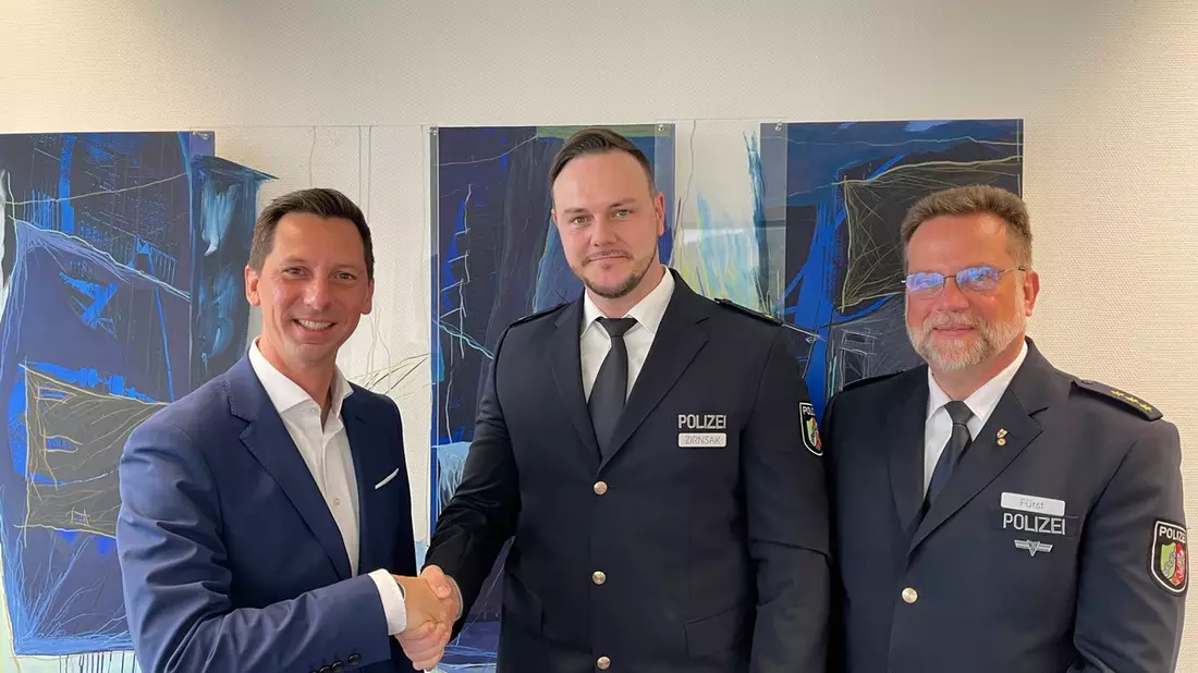 POL-SI: Neuer Chef für die Direktion Verkehr: Marcel Zirnsak startet seinen Dienst in Siegen-Wittgenstein - #polsiwi - Bild: presseportal.de