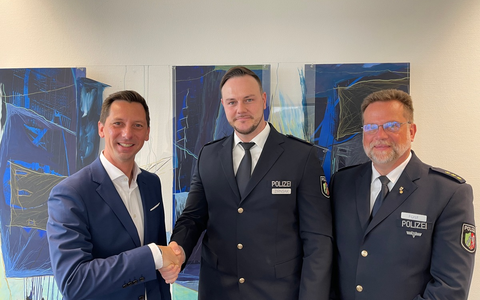 POL-SI: Neuer Chef für die Direktion Verkehr: Marcel Zirnsak startet seinen Dienst in Siegen-Wittgenstein - #polsiwi - Foto: presseportal.de