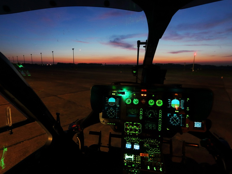 BPOLD 11: Nachtflüge für Polizeiausbildung: Sicherheit über Sankt Augustin-Hangelar und der Region - Foto: presseportal.de