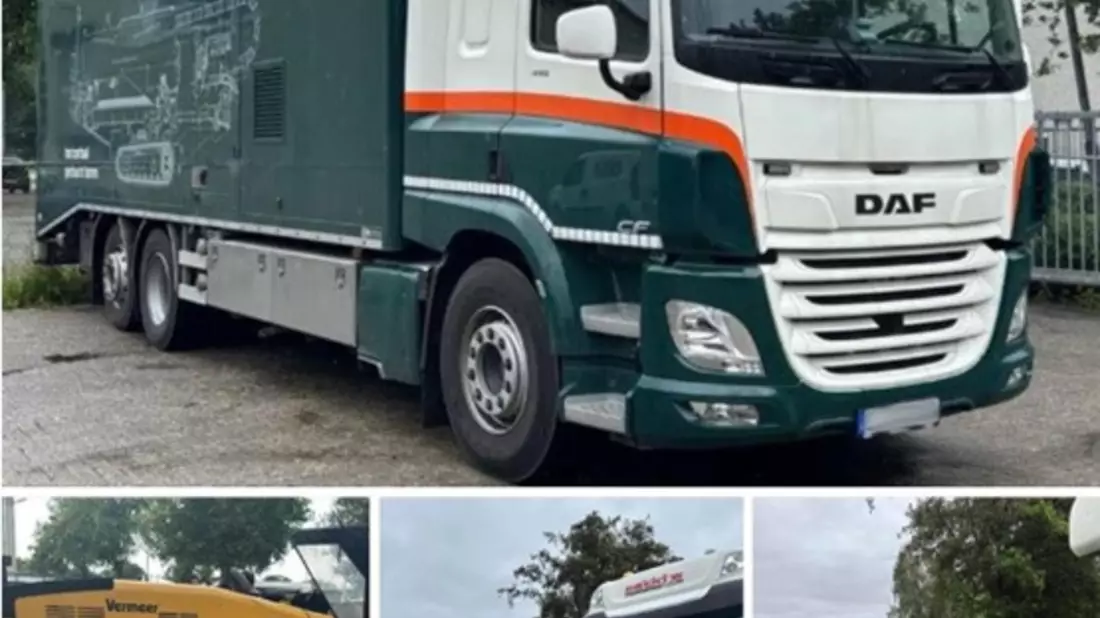 POL-GT: Lkw samt horizontalter Bohrmaschine gestohlen - Bild: presseportal.de