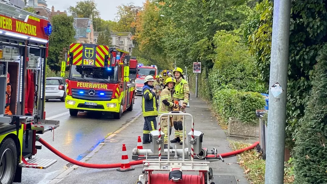 FW Konstanz: Balkonbrand - Bild: presseportal.de