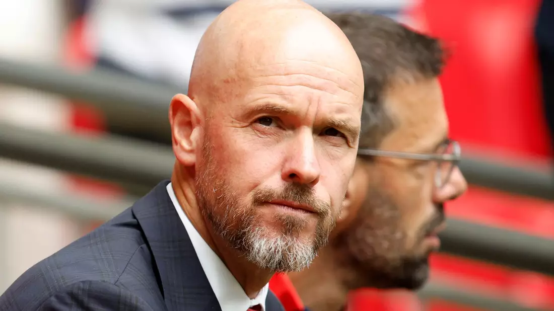 Erik ten Hag steht bei Manchester United unter Druck. - Bild: David Cliff/AP/dpa