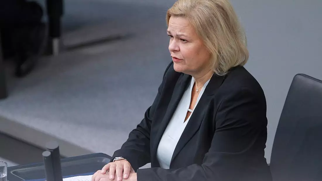 Nancy Faeser (Archiv) - Bild: über dts Nachrichtenagentur