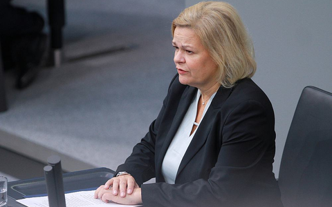 Nancy Faeser (Archiv) - Foto: über dts Nachrichtenagentur