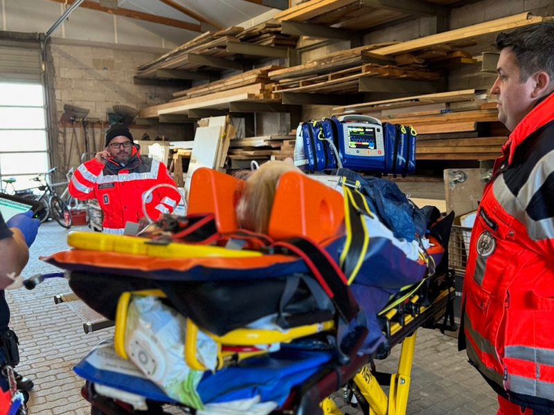 FW-SE: Großübung von Feuerwehr und Rettungsdienst in Wakendorf I - Foto: presseportal.de