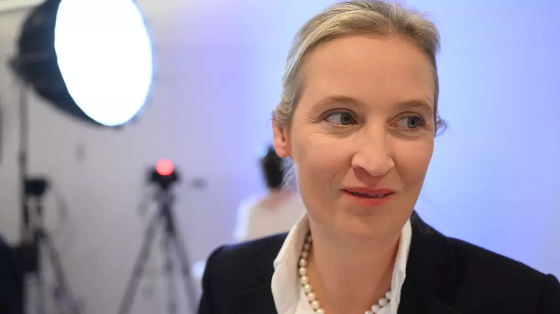 Sie dürfte auch als Kanzlerkandidatin in die Bundestagswahl gehen: Alice Weidel. (Archivbild) - Bild: Bernd von Jutrczenka/dpa
